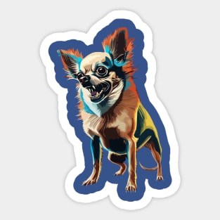 Snarlin' Charlie Sticker